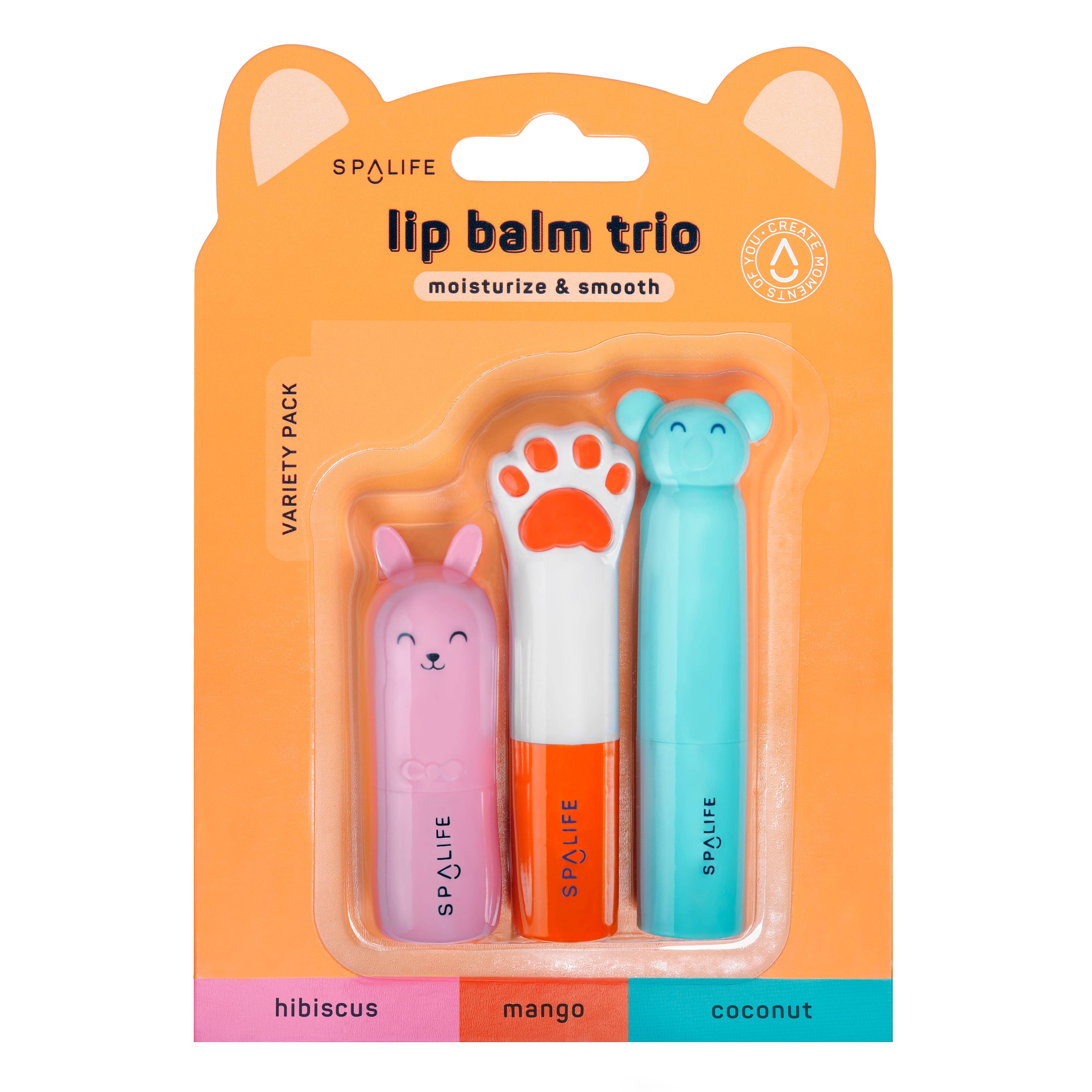 Moisturize &amp; Smooth Lip Balm Trio 3 Pack