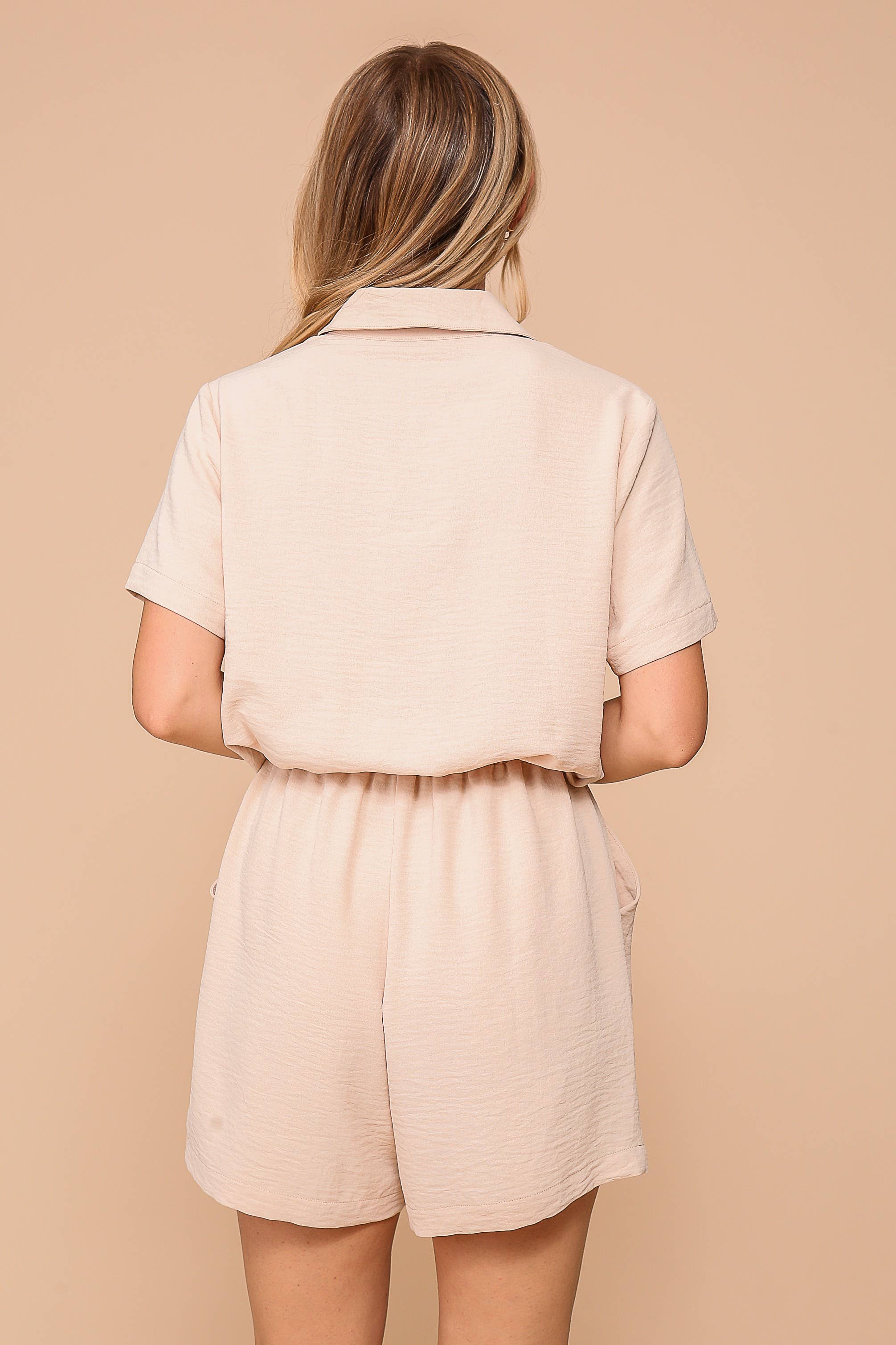 Ari Airflow Button Down Romper