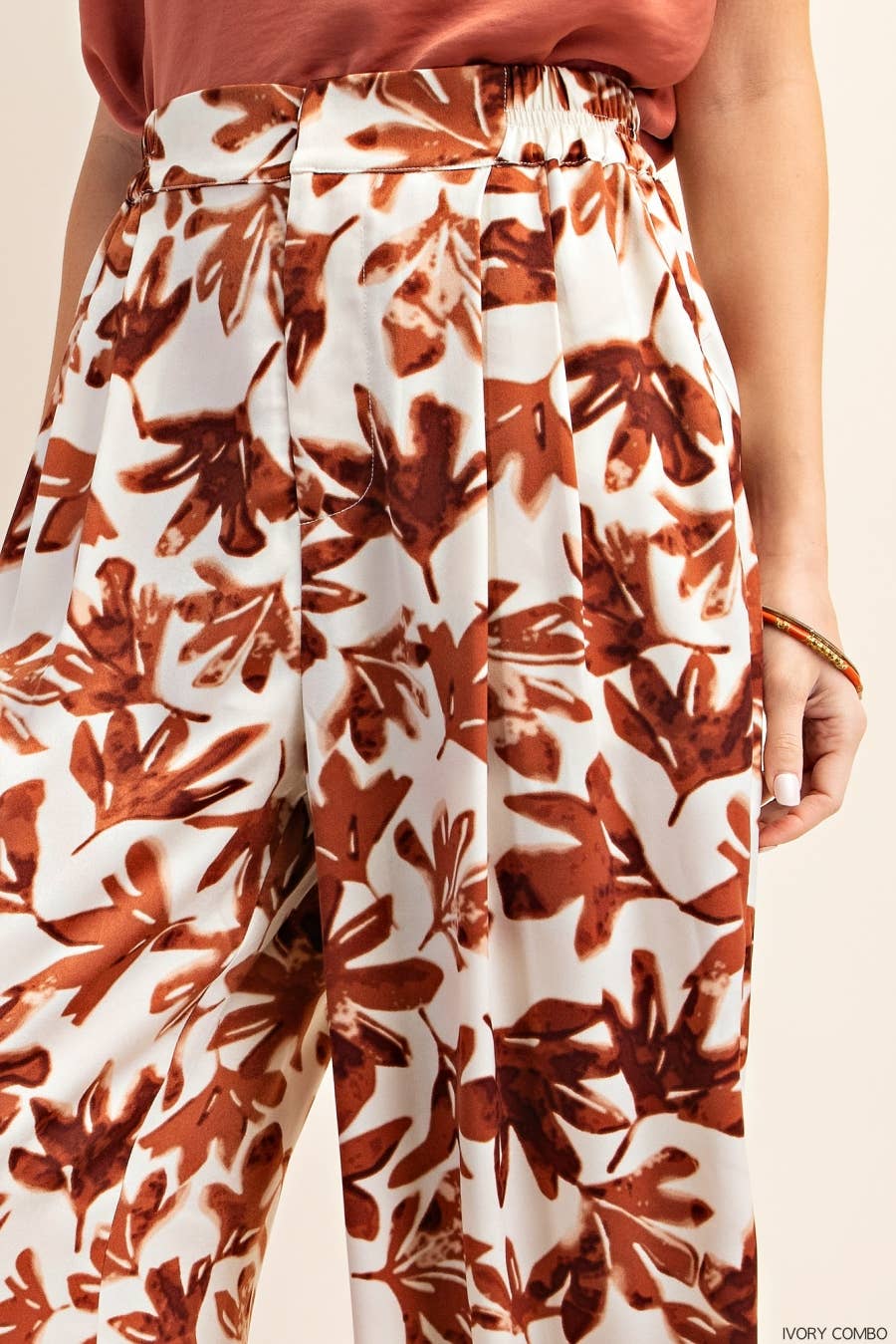 Fall Leaves Palazzo Pants