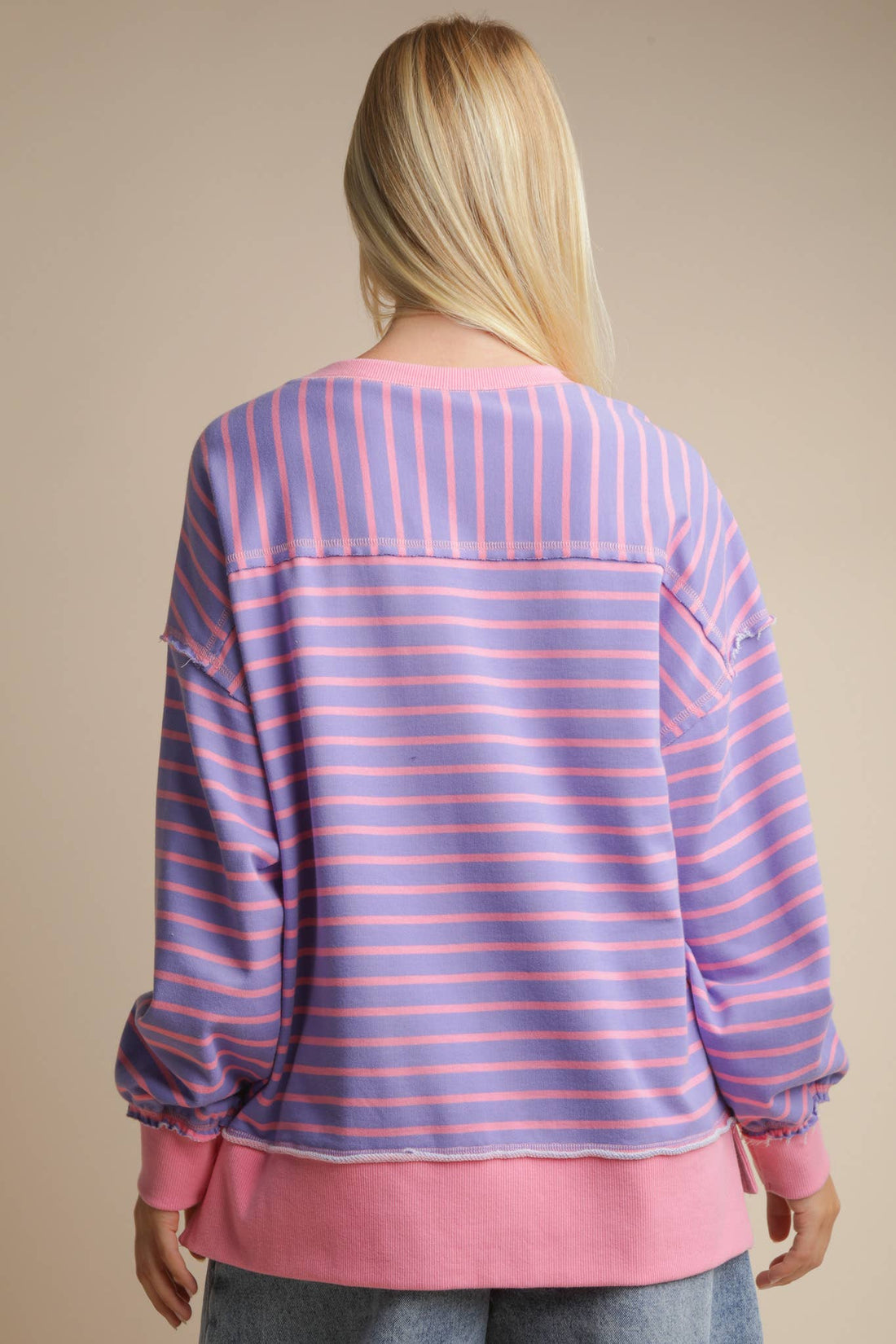 Cotton Candy Striped Knit