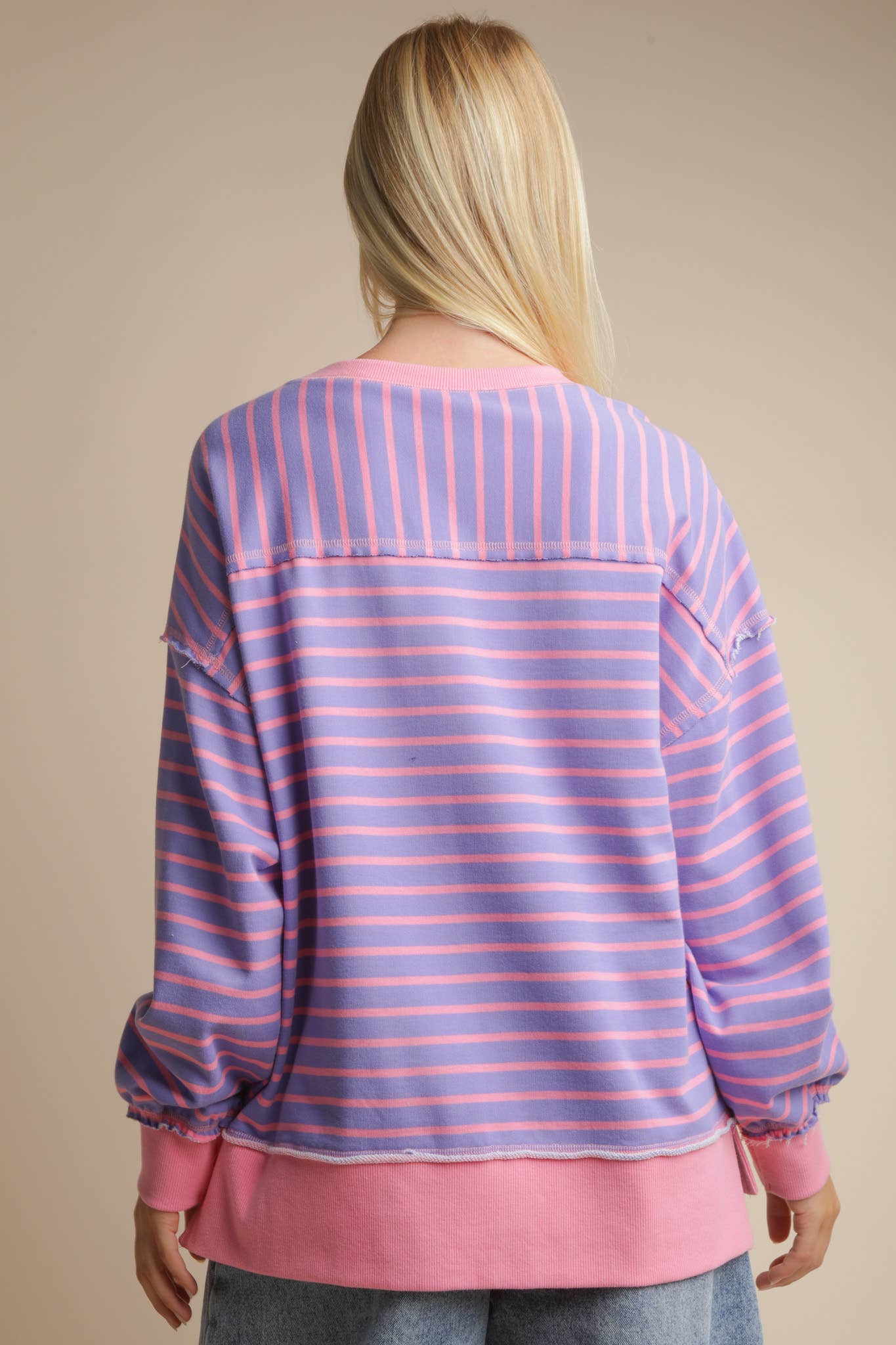 Cotton Candy Striped Knit