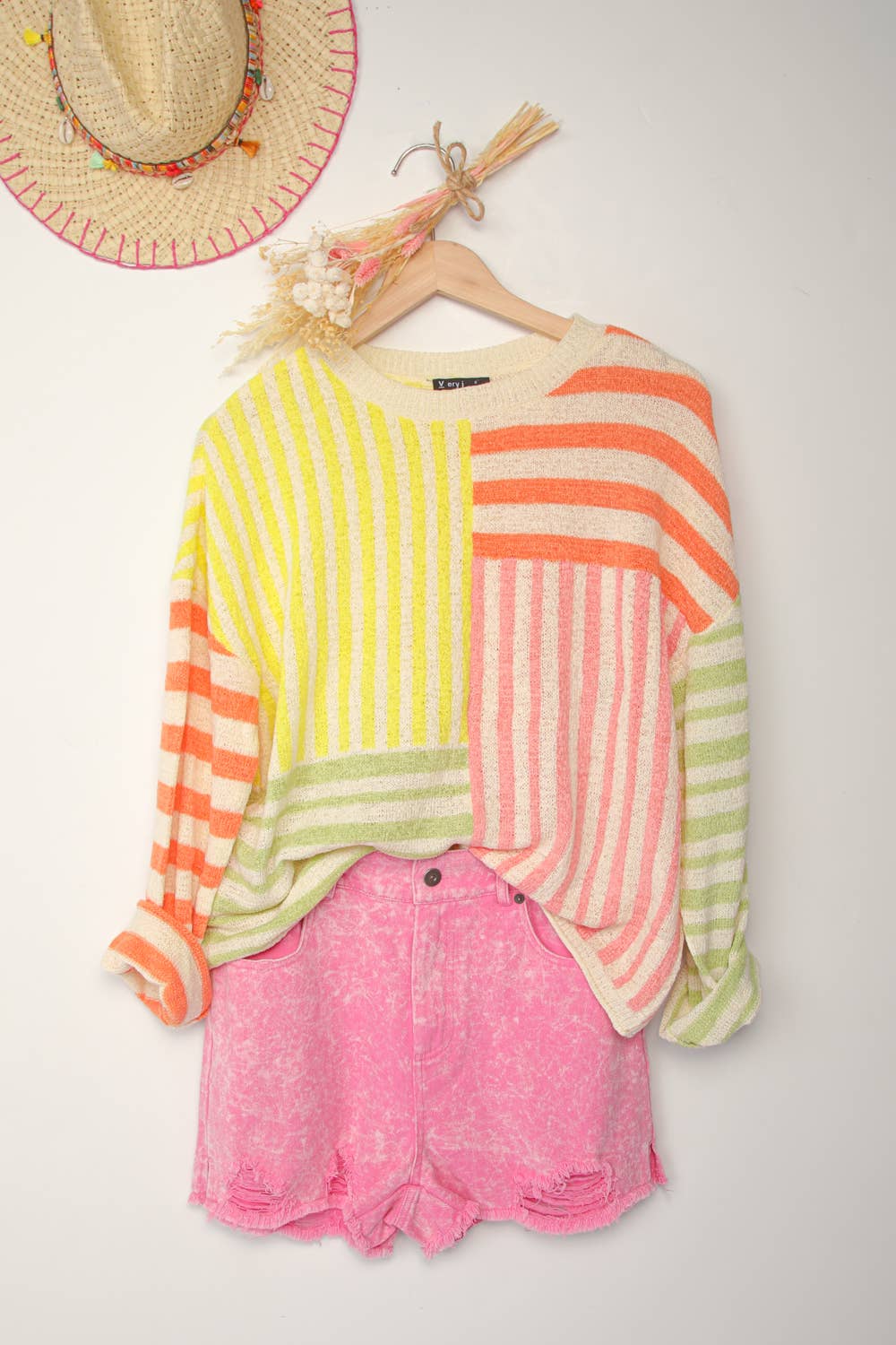 Sunny Delight Stripe Sweater