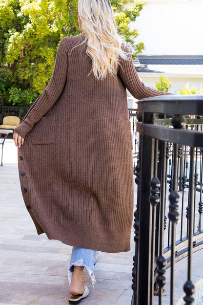 Long Line Cozy Cardigan Duster