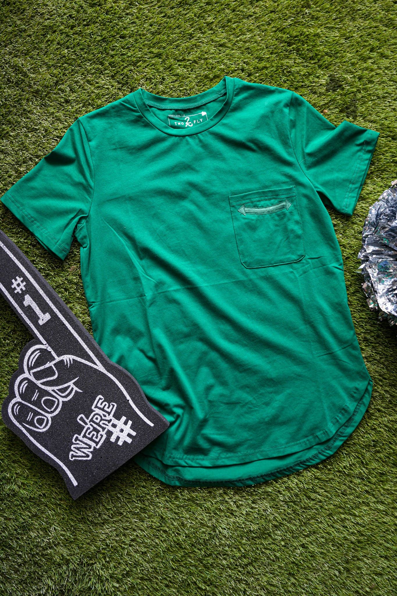 Emerald Gem Pocket Tee