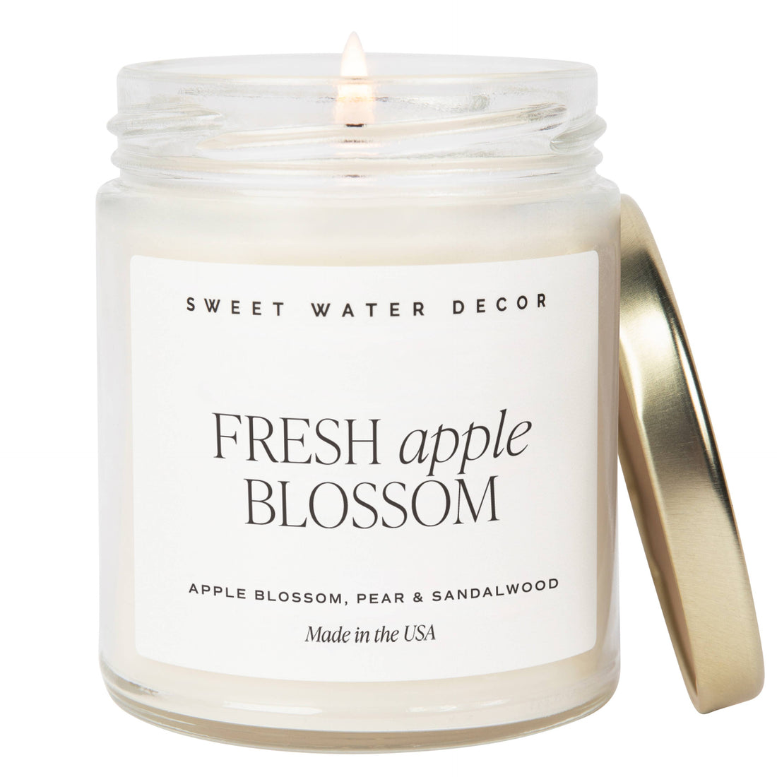 Fresh Apple Blossom Soy Candle
