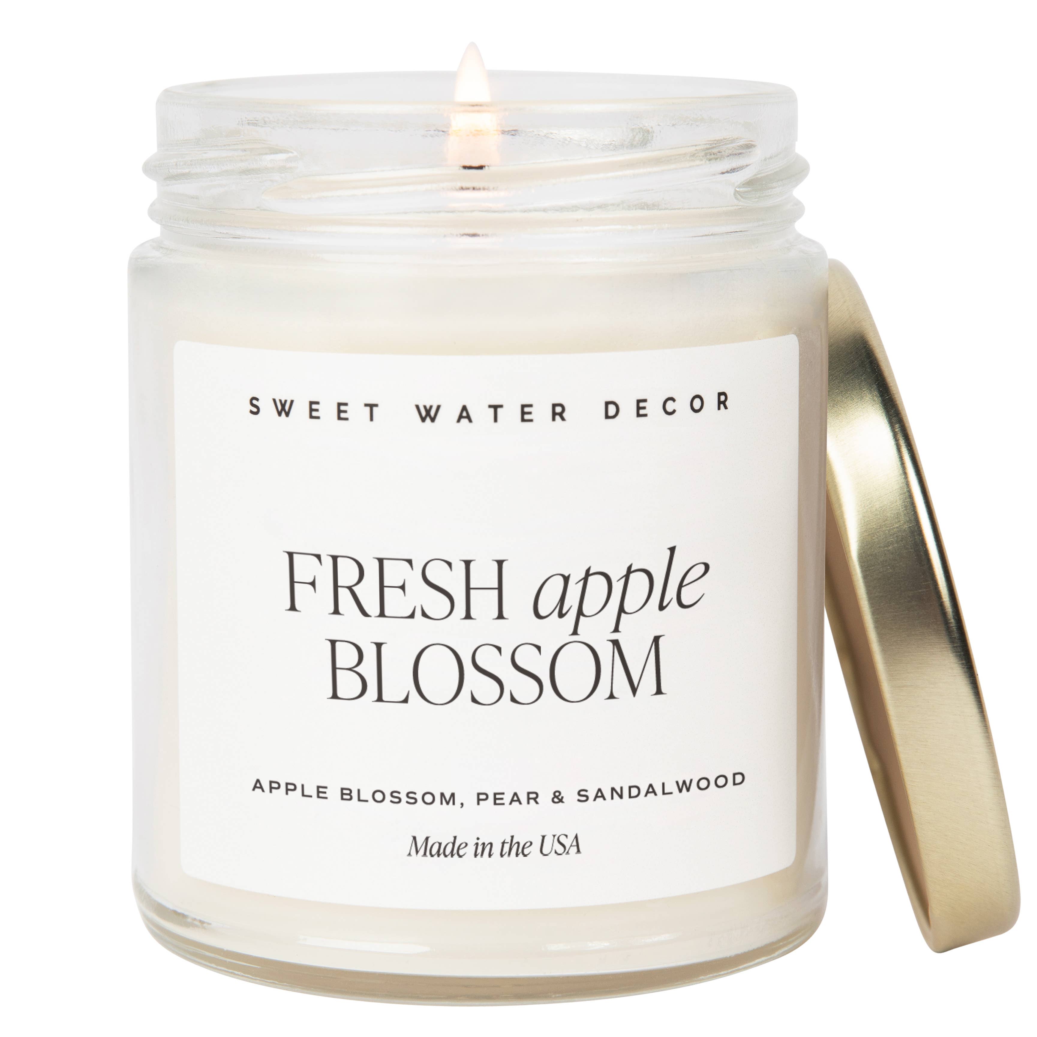 Fresh Apple Blossom Soy Candle